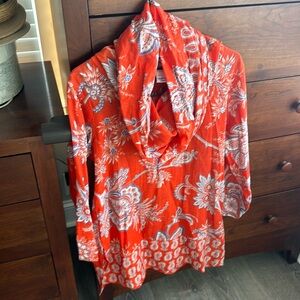 Gretchen Scott Cowl Neck Tunic